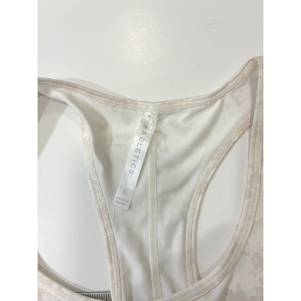 Fabletics Bundle Womens Activewear Set Small Plum Leggings‎ Beige Marble tank - Picture 5 of 7